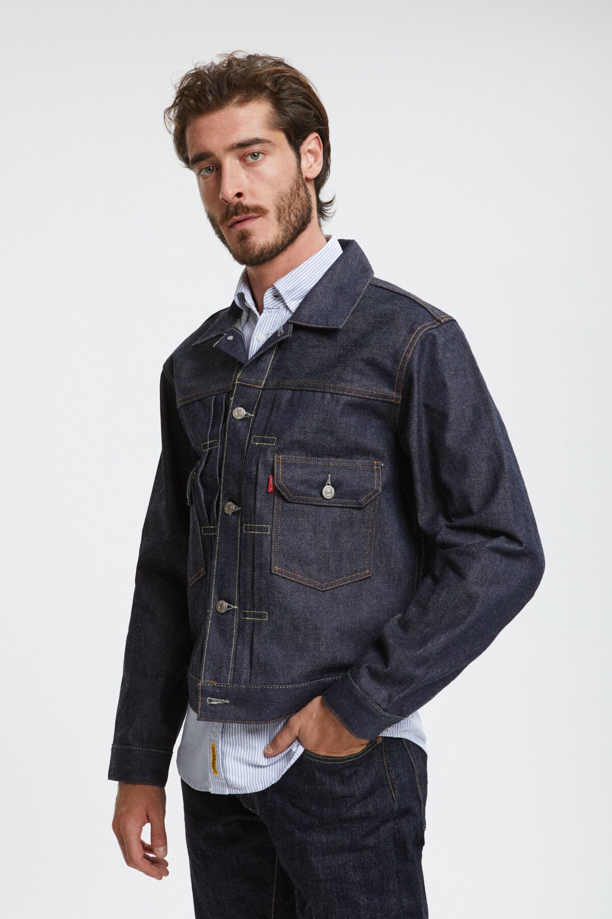 Levi's vintage clothing trucker jacket hotsell