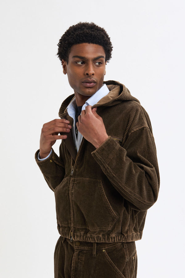 Fade Cord Hoody