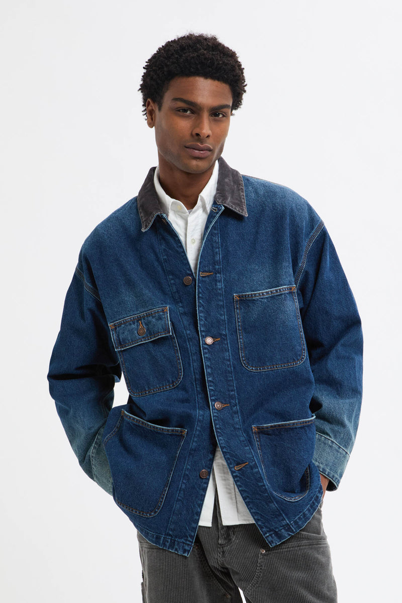 Denim Loose Coverall