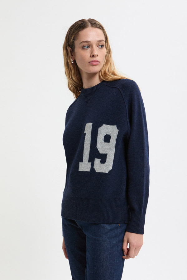 Big Logo Crewneck Sweater