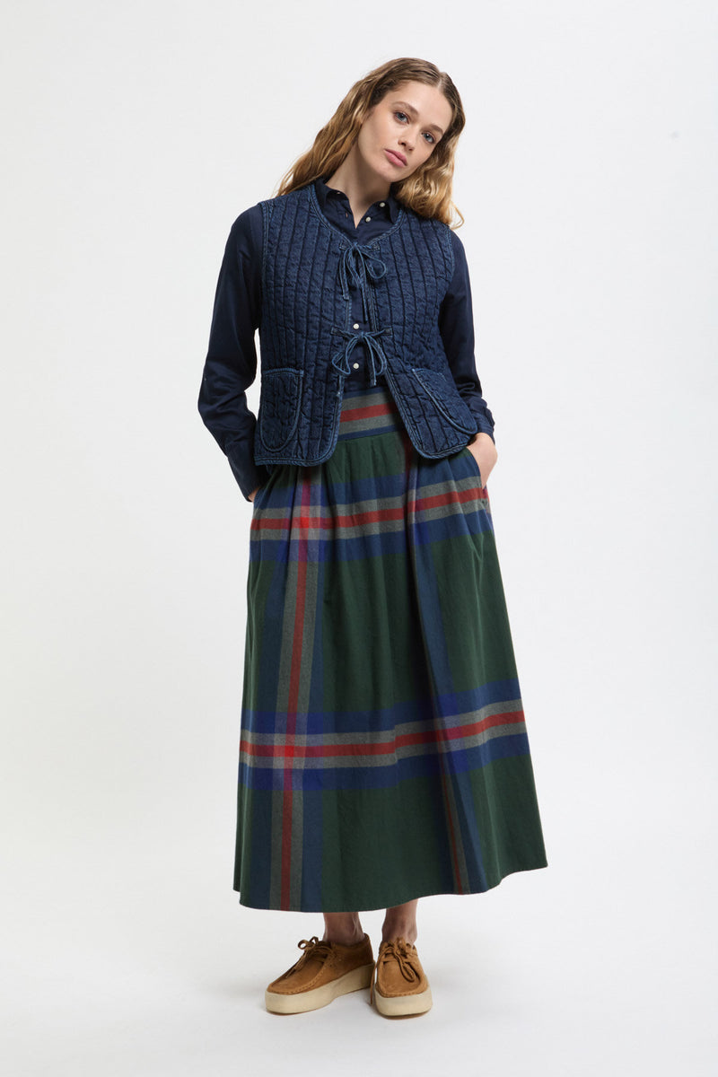 Big Tartan Skirt