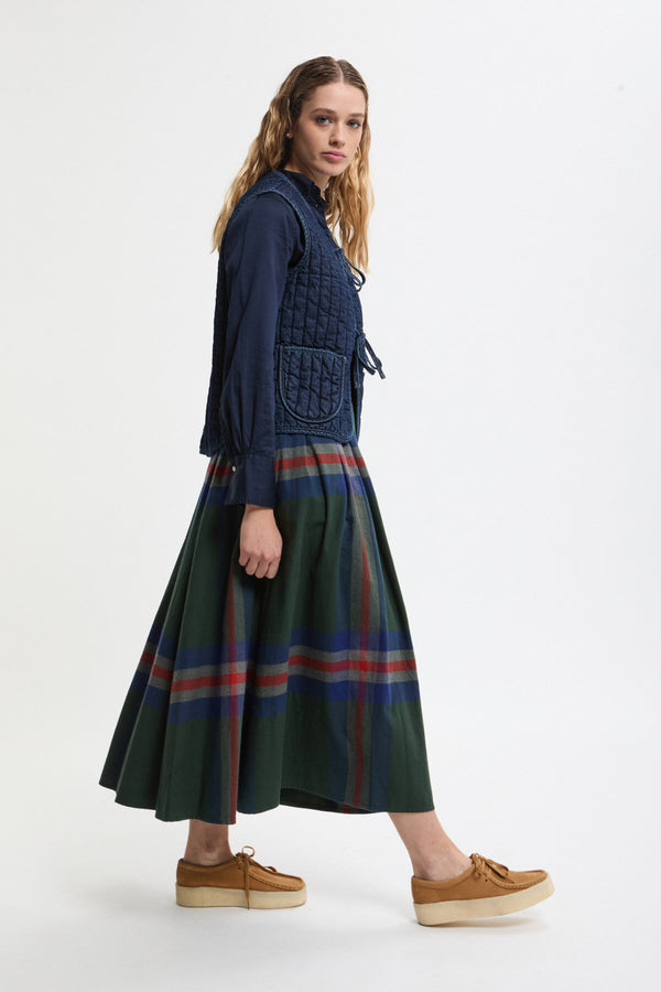 Big Tartan Skirt