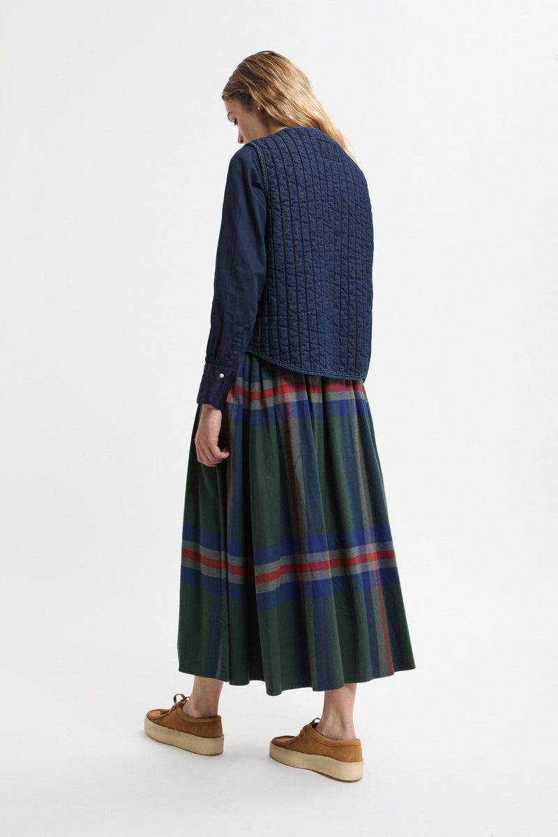 Big Tartan Skirt