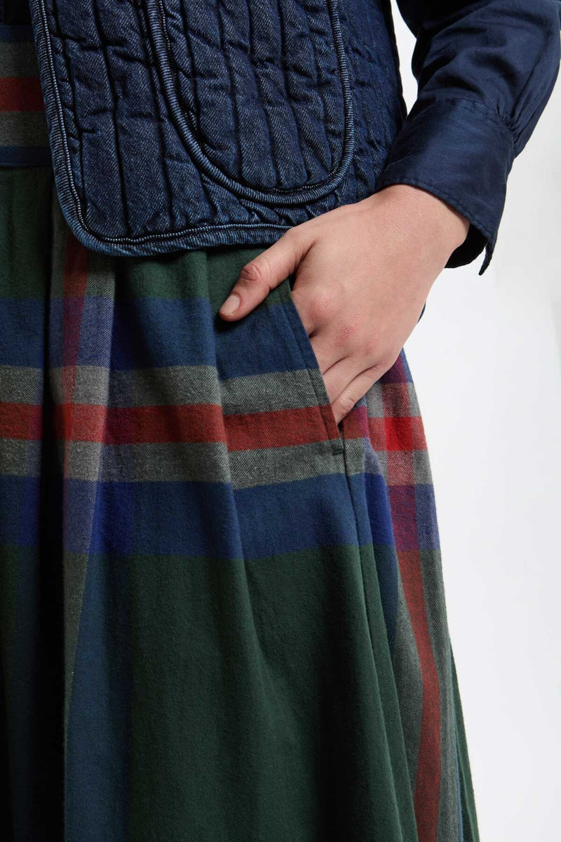 Big Tartan Skirt