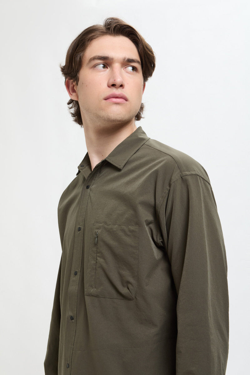 Dot air comfy long sleeve shirt
