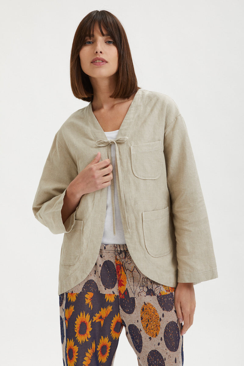 Linen blazer