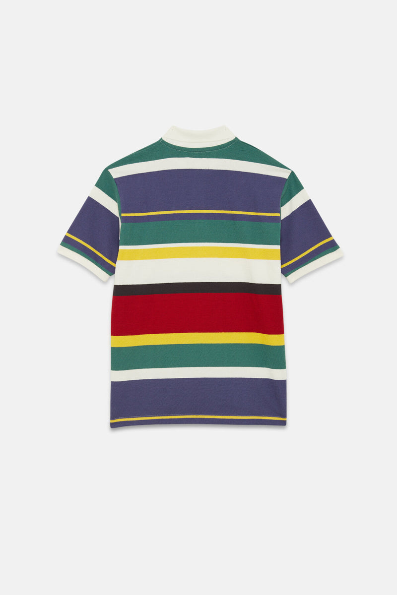 Inlay Stripe Polo