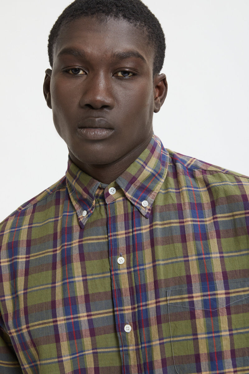 Classic Fit Madras Shirt