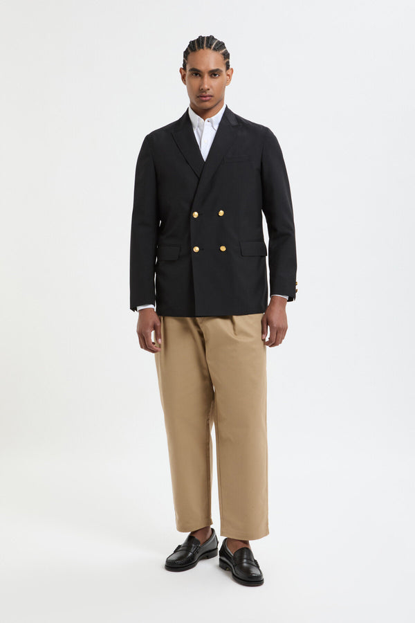 4B Double Breasted Blazer Wool