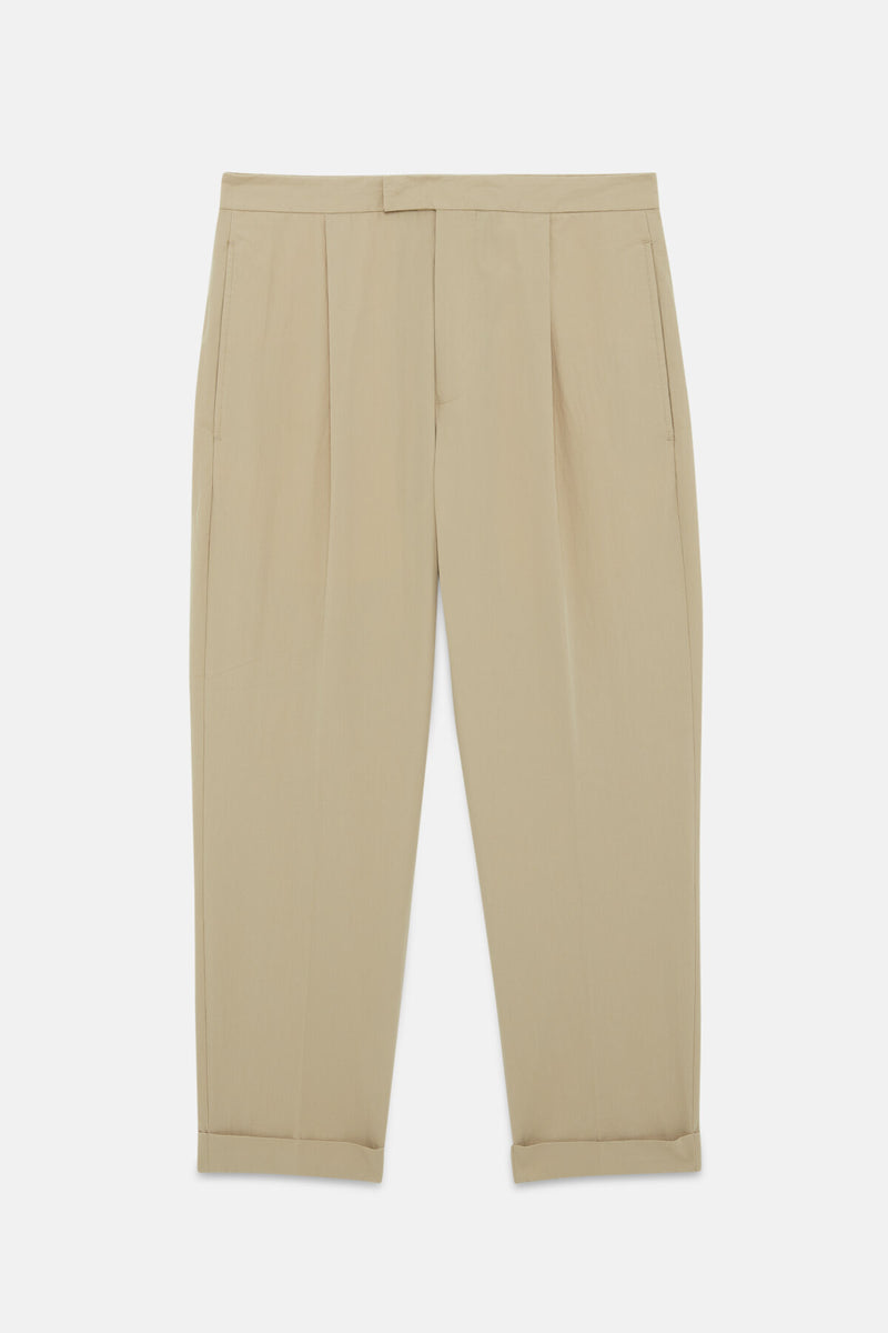 1 Pleat Travel Comfort Trousers