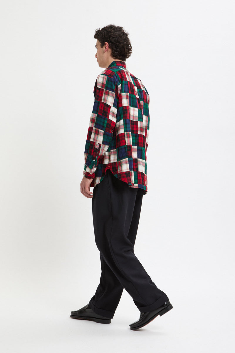 Pleats Relax Trousers Laundry