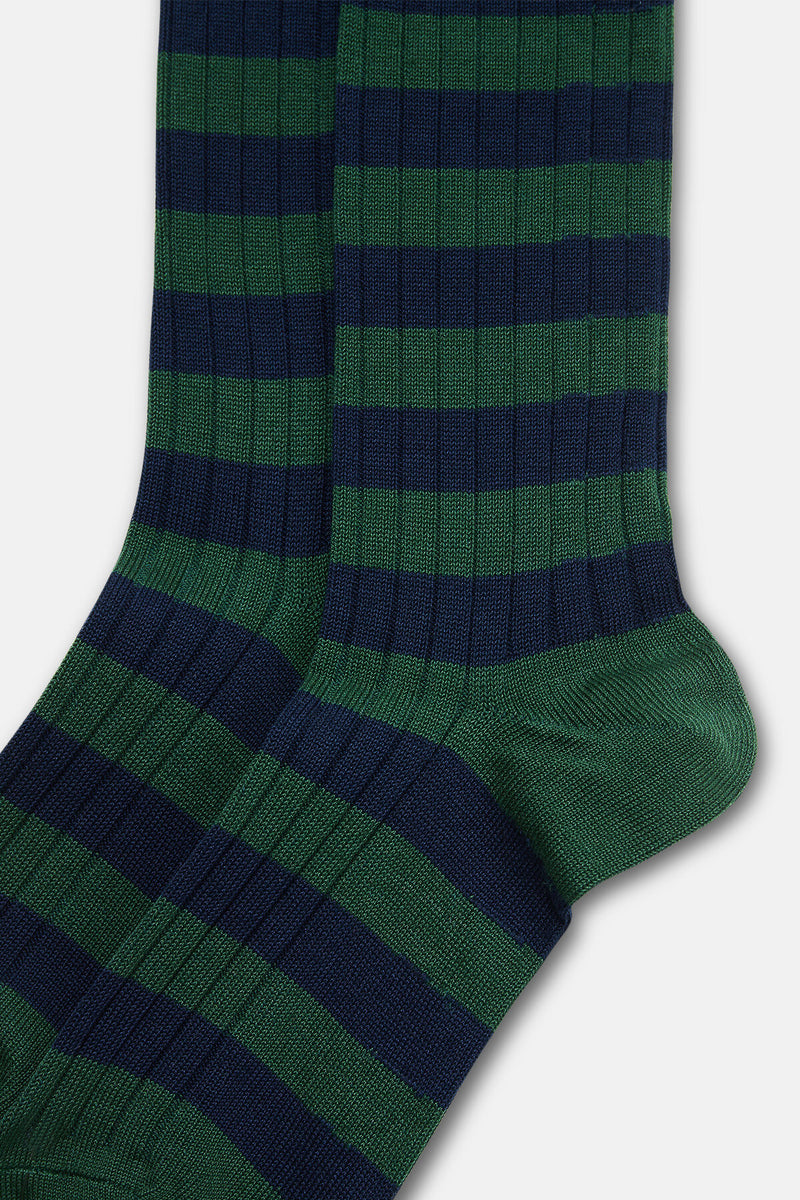 Rib Stripe Socks