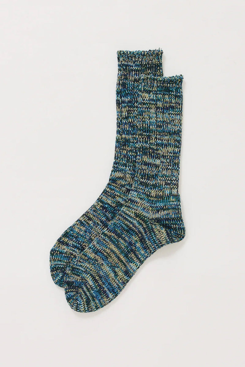 5 Colour Mix Crew Socks