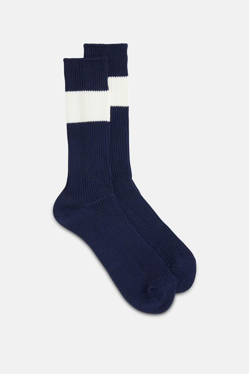 Stripe Crew Socks