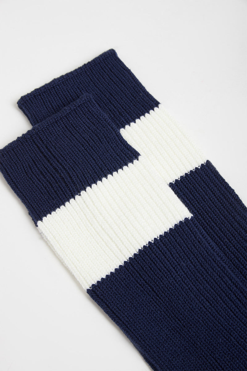 Stripe Crew Socks