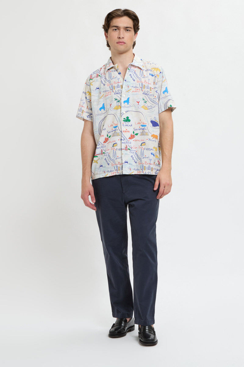 Short-sleeved Aloha Shirt