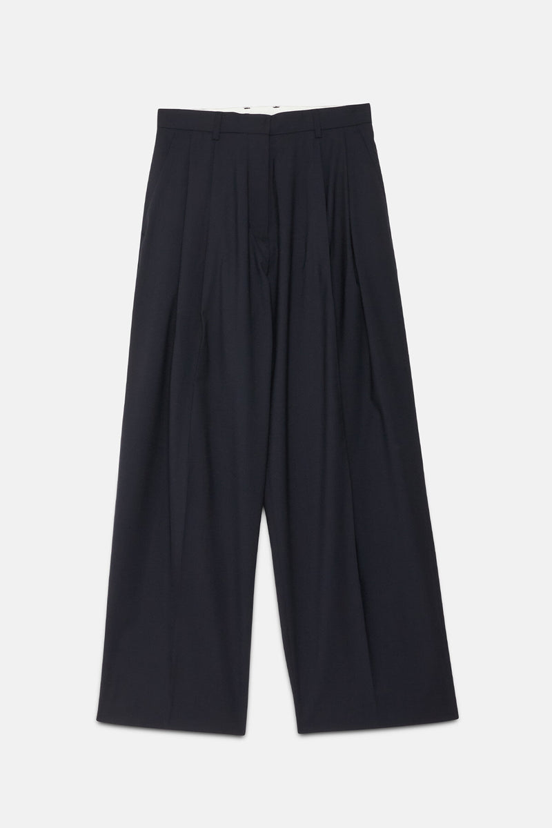 Wide Tapered Trousers