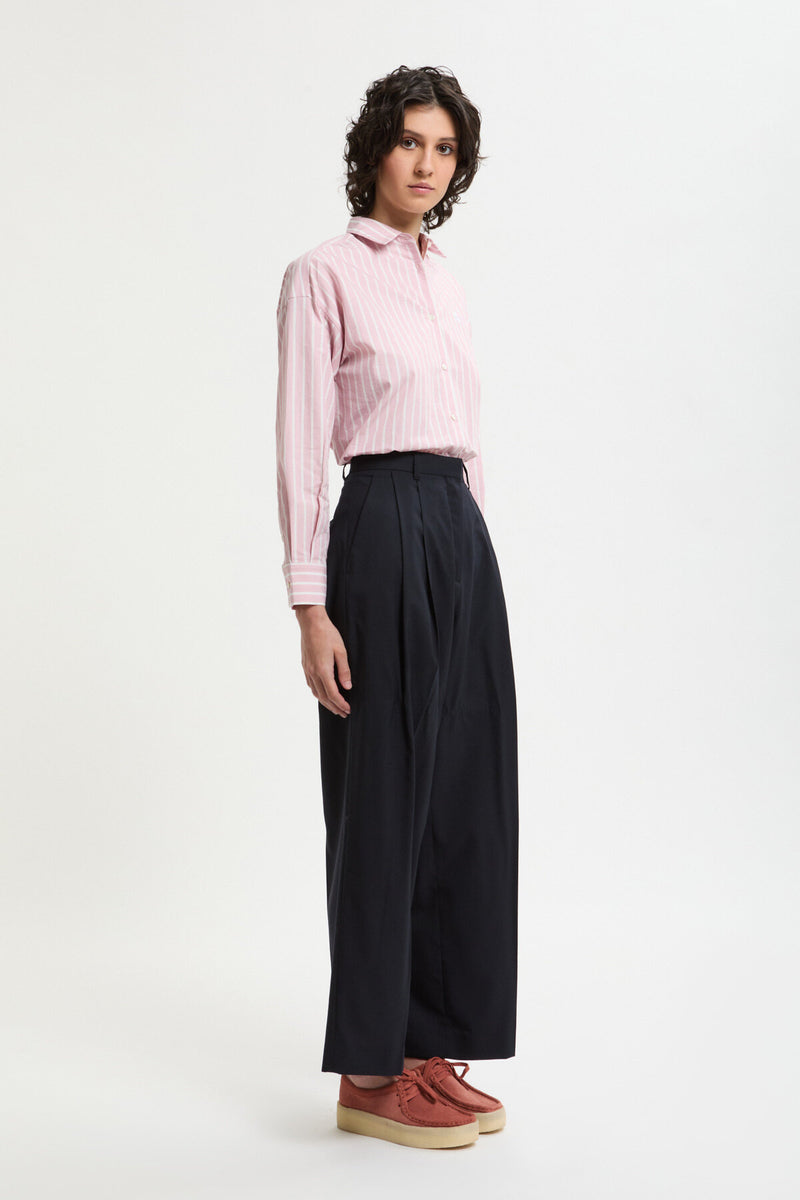Wide Tapered Trousers