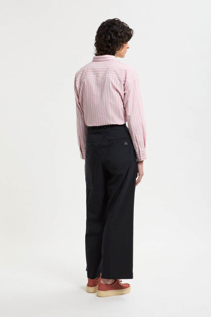 Wide Tapered Trousers