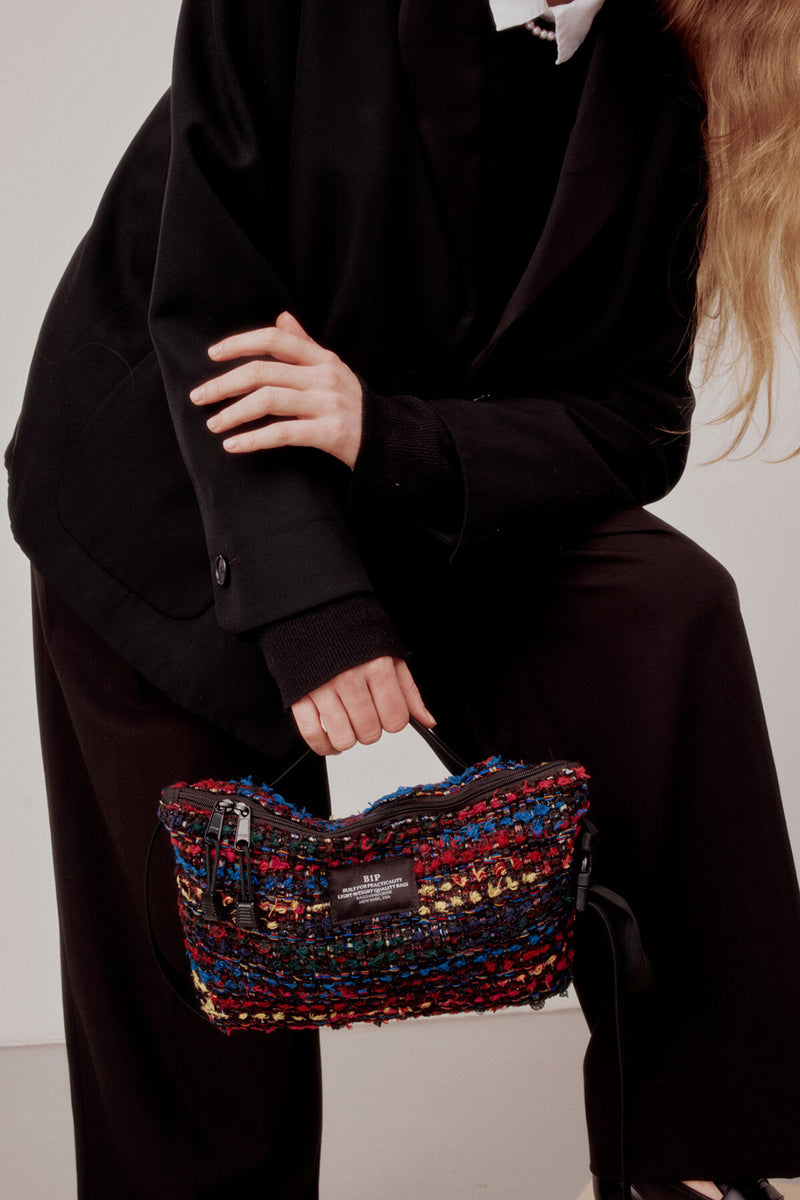 Fannypack Crossbody Multi Tweed