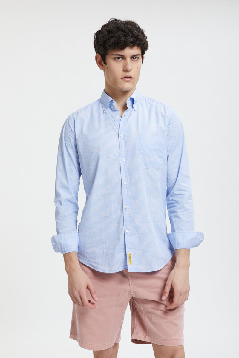 Bradford Striped Linen Blend Shirt