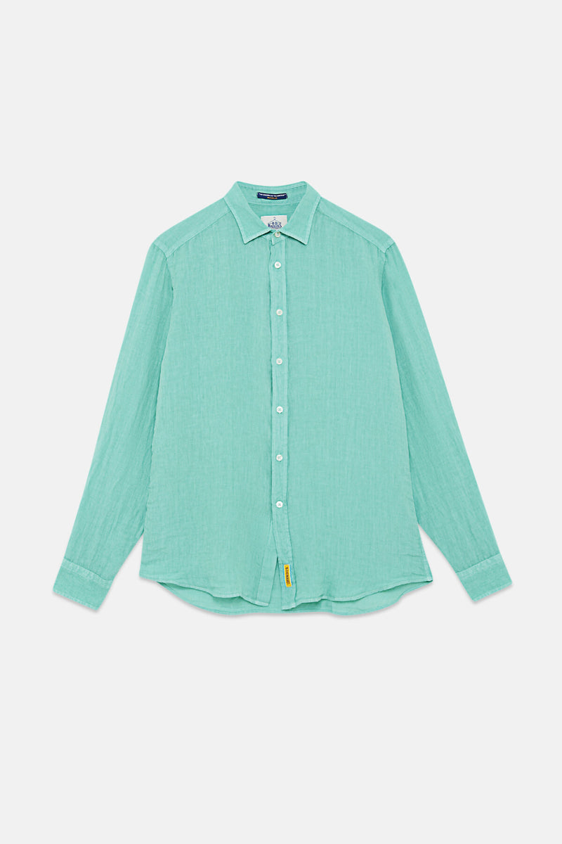 Garment-dyed Linen Shirt