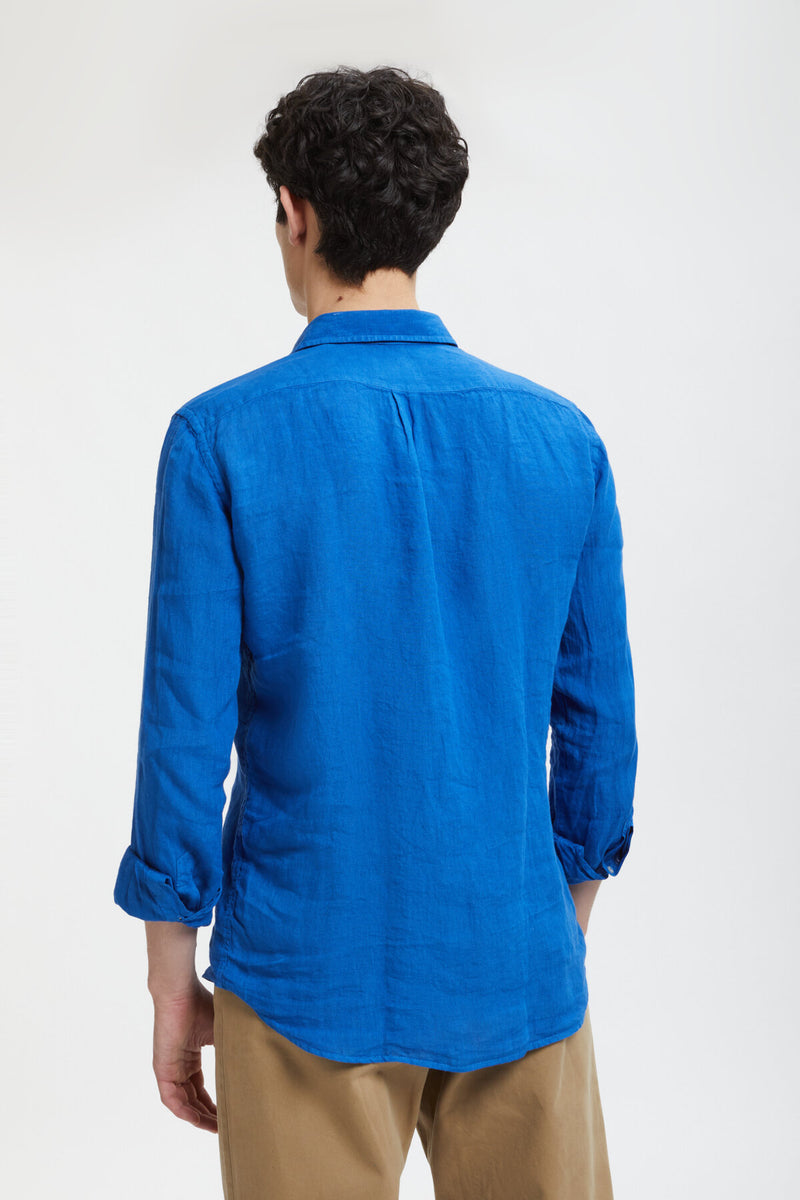 Garment-dyed Linen Shirt