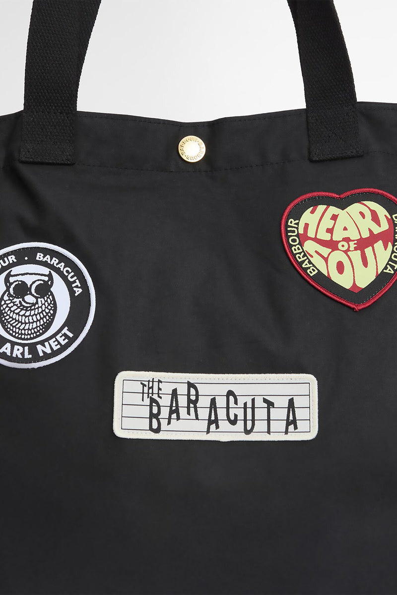 BARBOUR X BARACUTA TOTE BAG