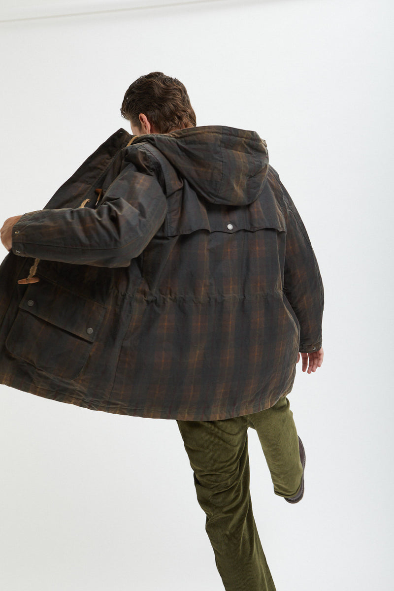 Wax Pattern Duffle Coat