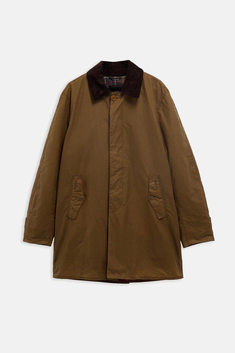 BARBOUR X BARACUTA TYNE WAXED COAT