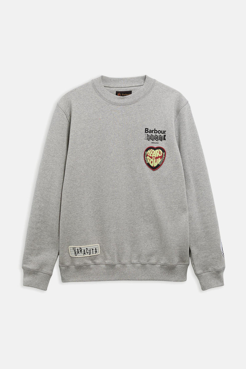 BARBOUR X BARACUTA NORTHERN SWEATSHIRT