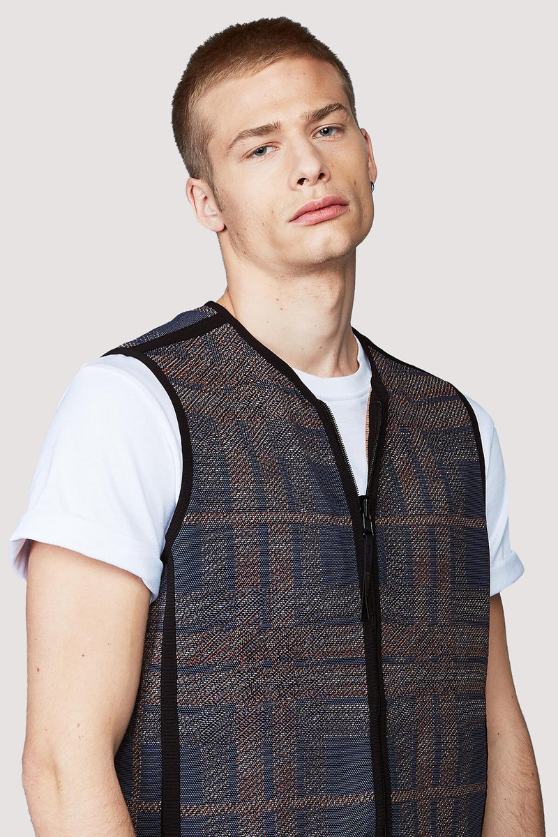 Byborre 3D Tartan Vest