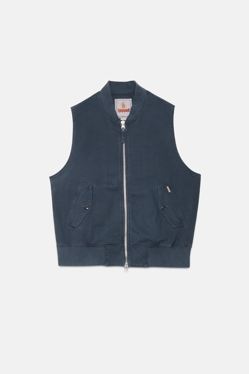 Canvas Garment Dyed Vest