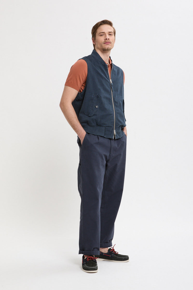 Canvas Garment Dyed Vest