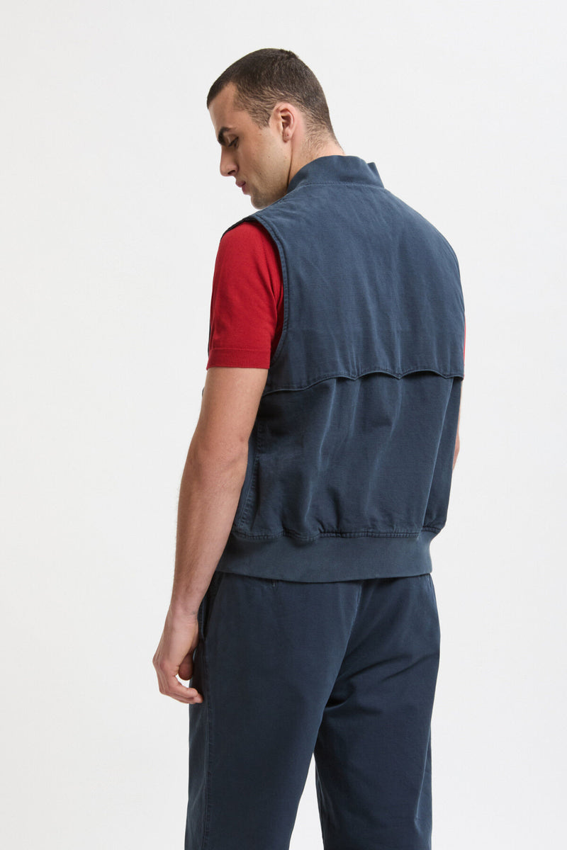 Canvas Garment Dyed Vest