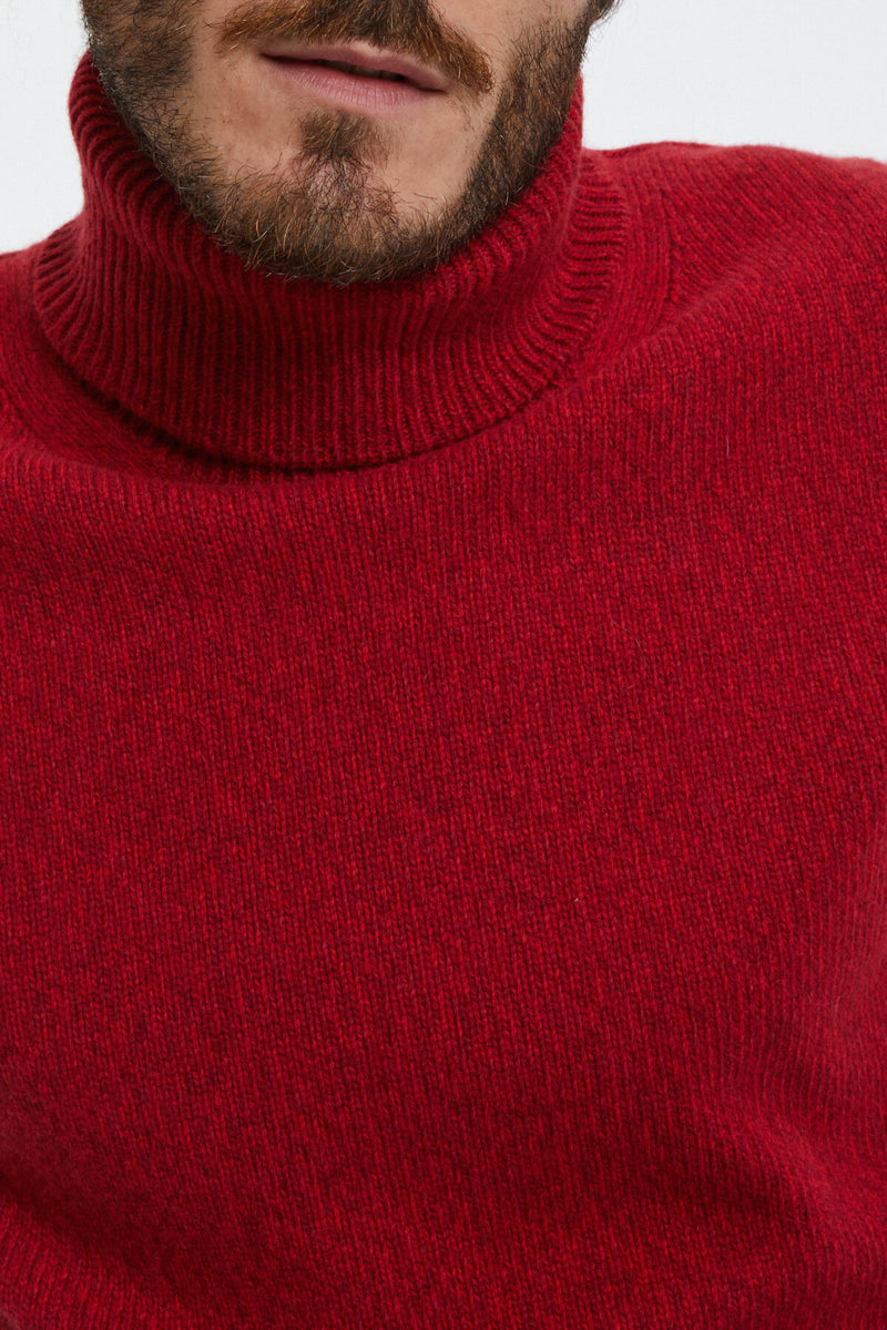 Melange Turtle Neck