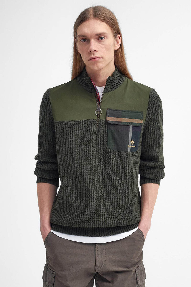 Barbour x Baracuta Miller Half-Zip Jumper