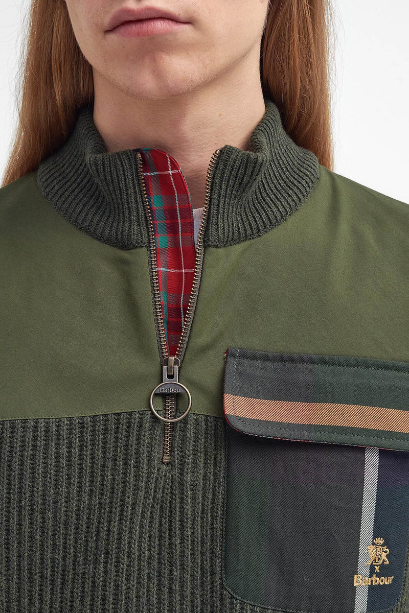 Barbour x Baracuta Miller Half-Zip Jumper