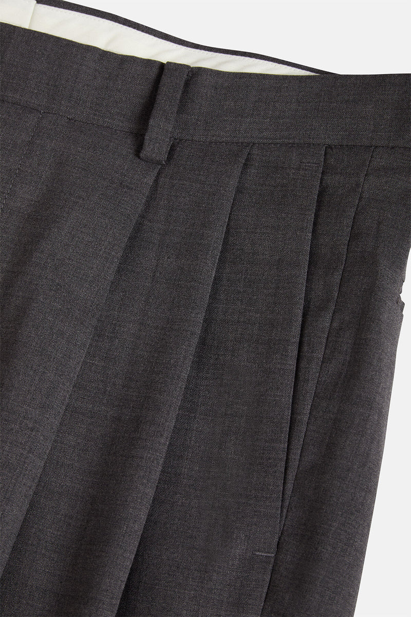 2-TUCK TAPERED TROUSERS