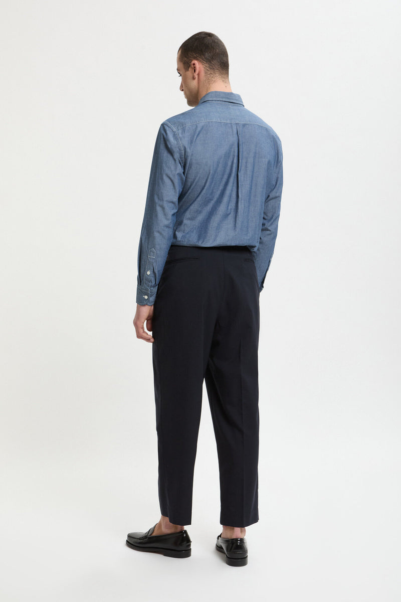 2-TUCK TAPERED TROUSERS