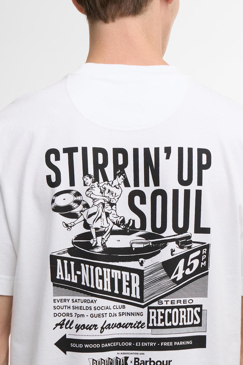 BARBOUR X BARACUTA ALL NIGHTER TEE