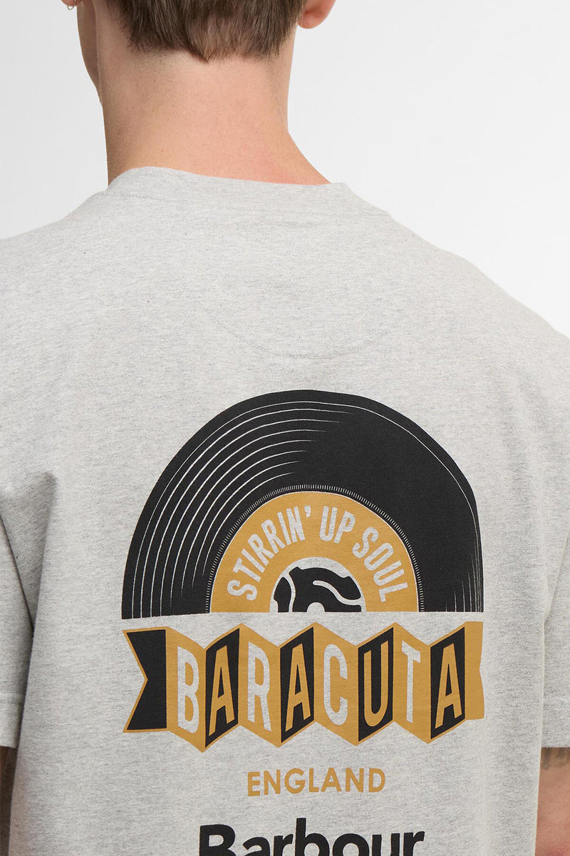 BARBOUR X BARACUTA VYNIL TEE