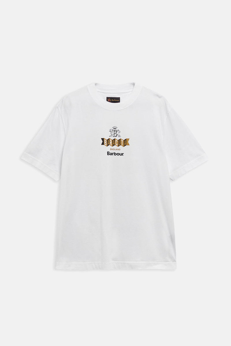 BARBOUR X BARACUTA VYNIL TEE