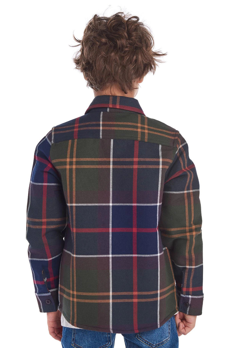 Barbour Boys Tartan Overshirt