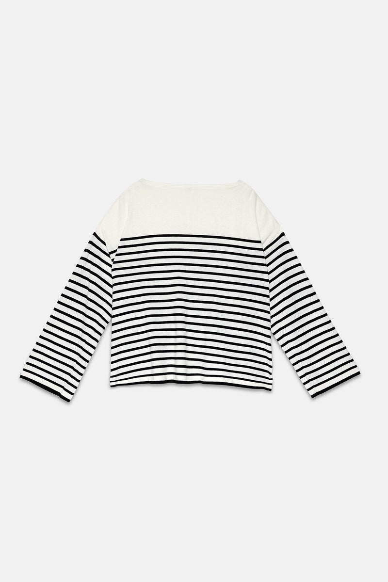 Boat neck jumper