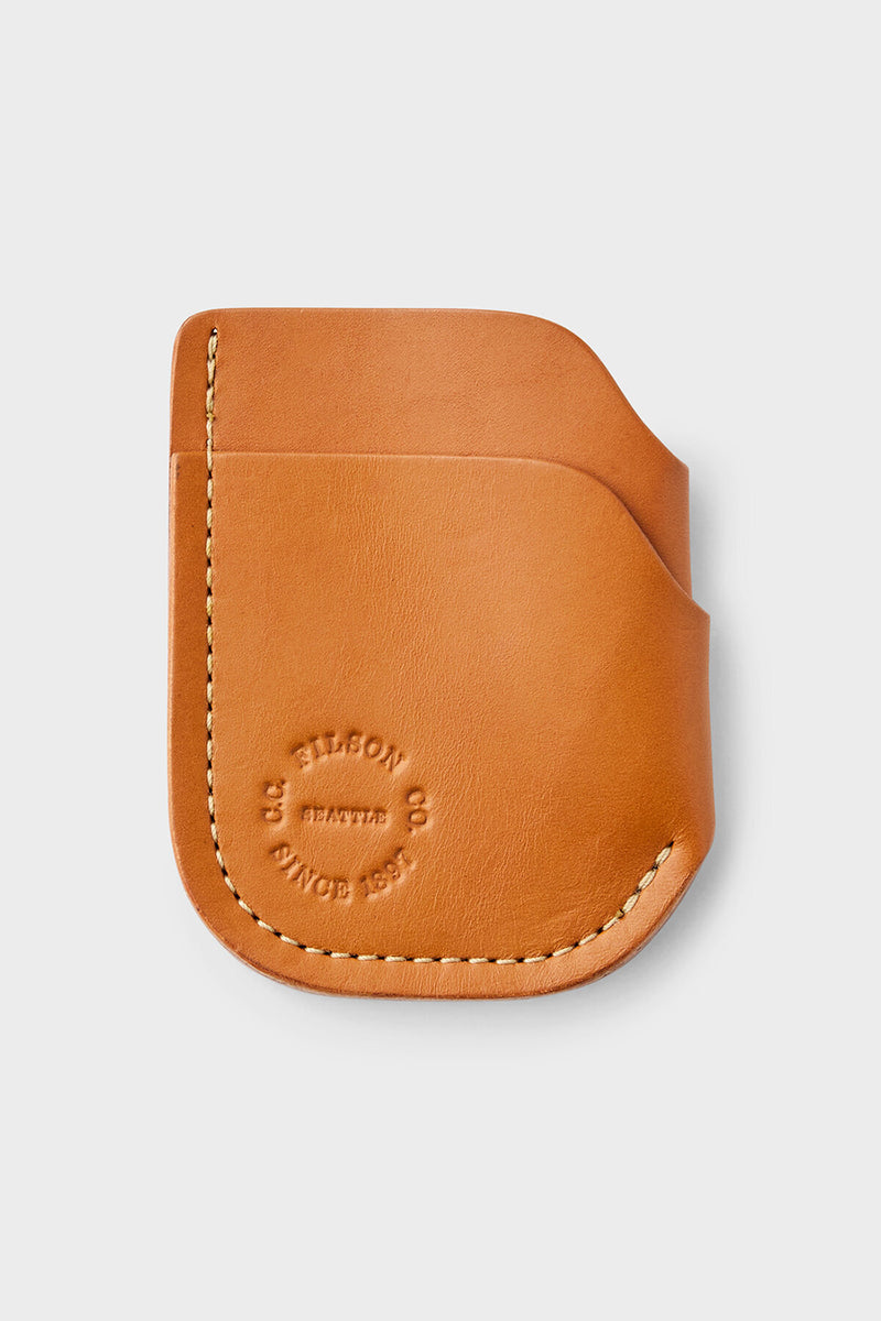 BRIDLE LEATHER FRONT POCKET CASH & CARD CASE