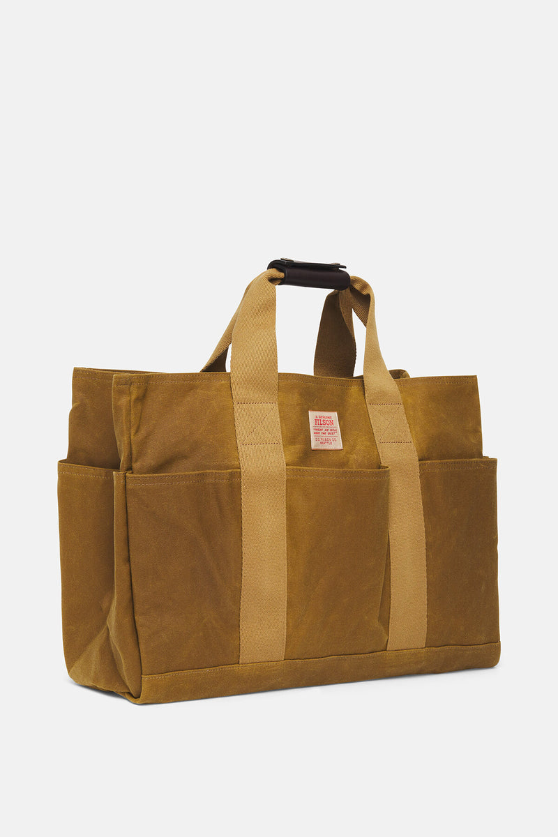 TIN CLOTH OPEN SUPPLY TOTE