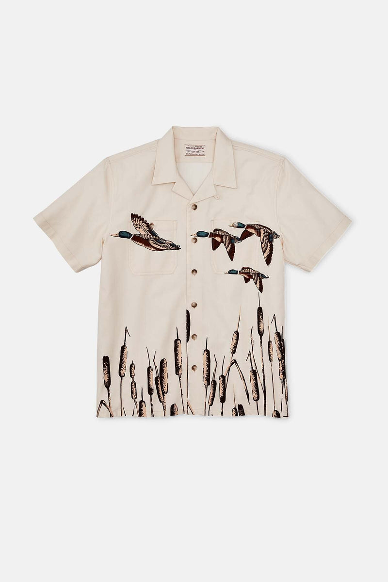 RUSTIC SHORT SLEEVE CAMP SHIRT