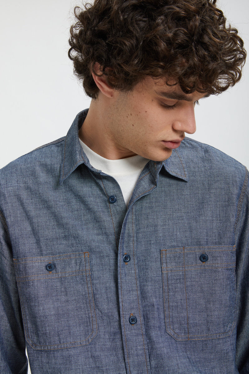 CHAMBRAY CPO SHIRT