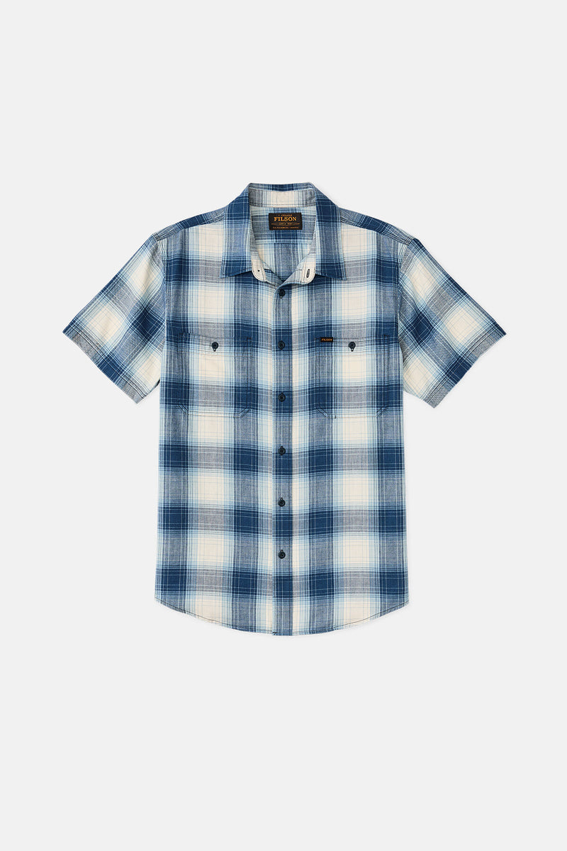Short Sleeve Chambray Shirt